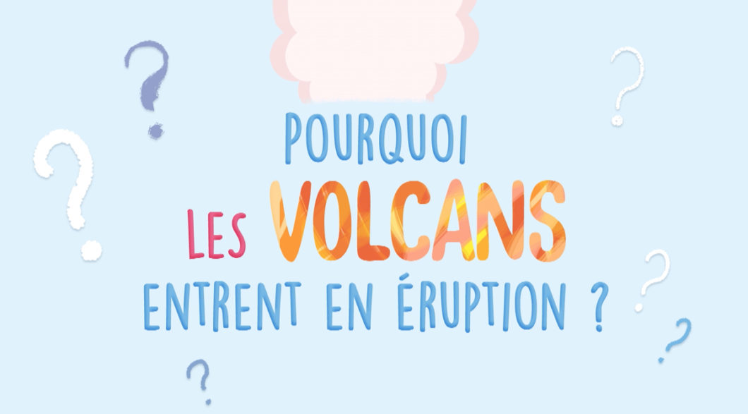 Noura et Curio se demandent pourquoi les volcans entrent en éruption