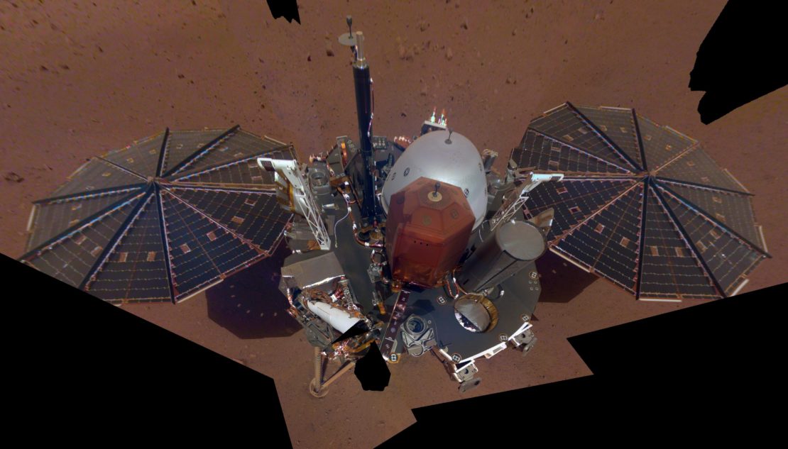 Insight, son premier Selfie