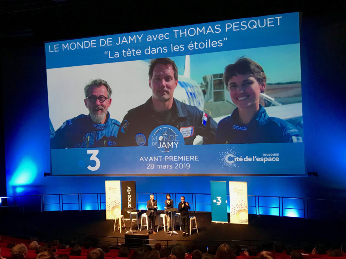 Retrouve Jamy et Thomas Pesquet ! - Curionautes des sciences