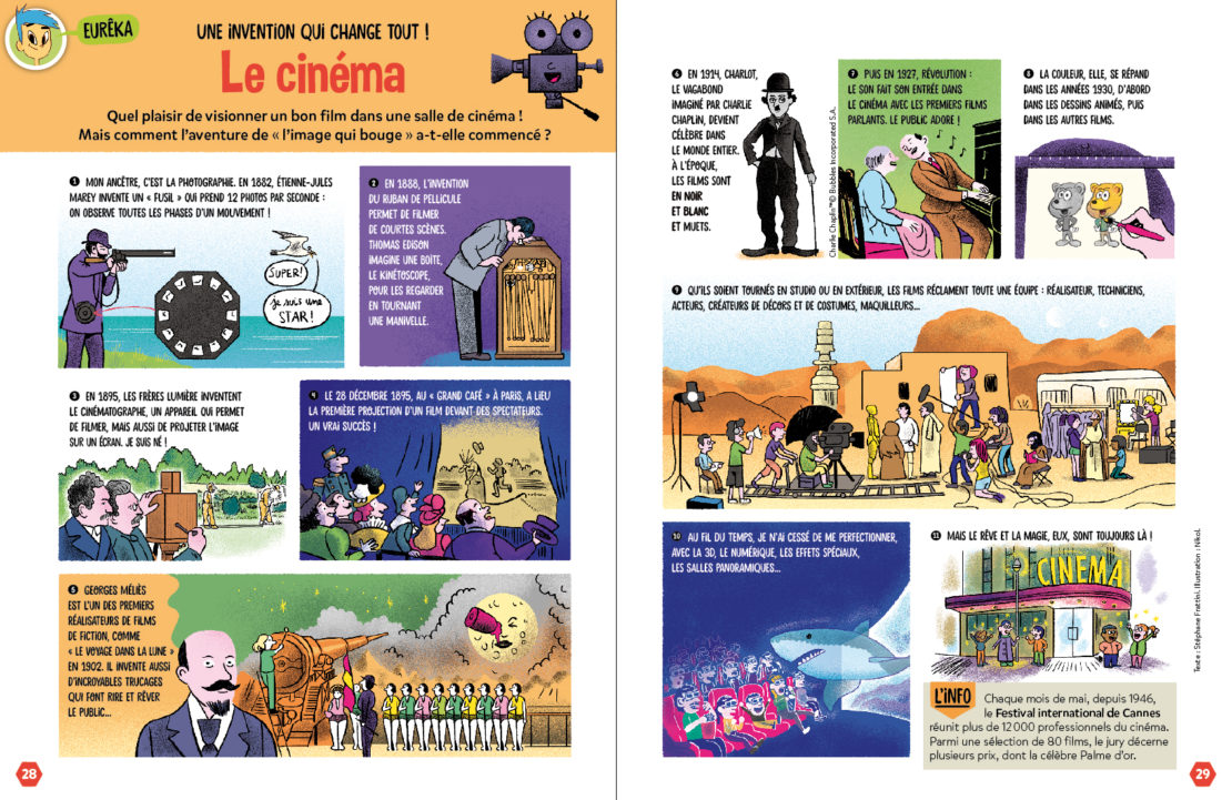 Rubrique Eureka : histoire du cinéma