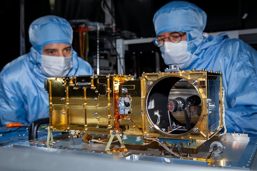 MastUnit de Supercam en test a l'IRAP