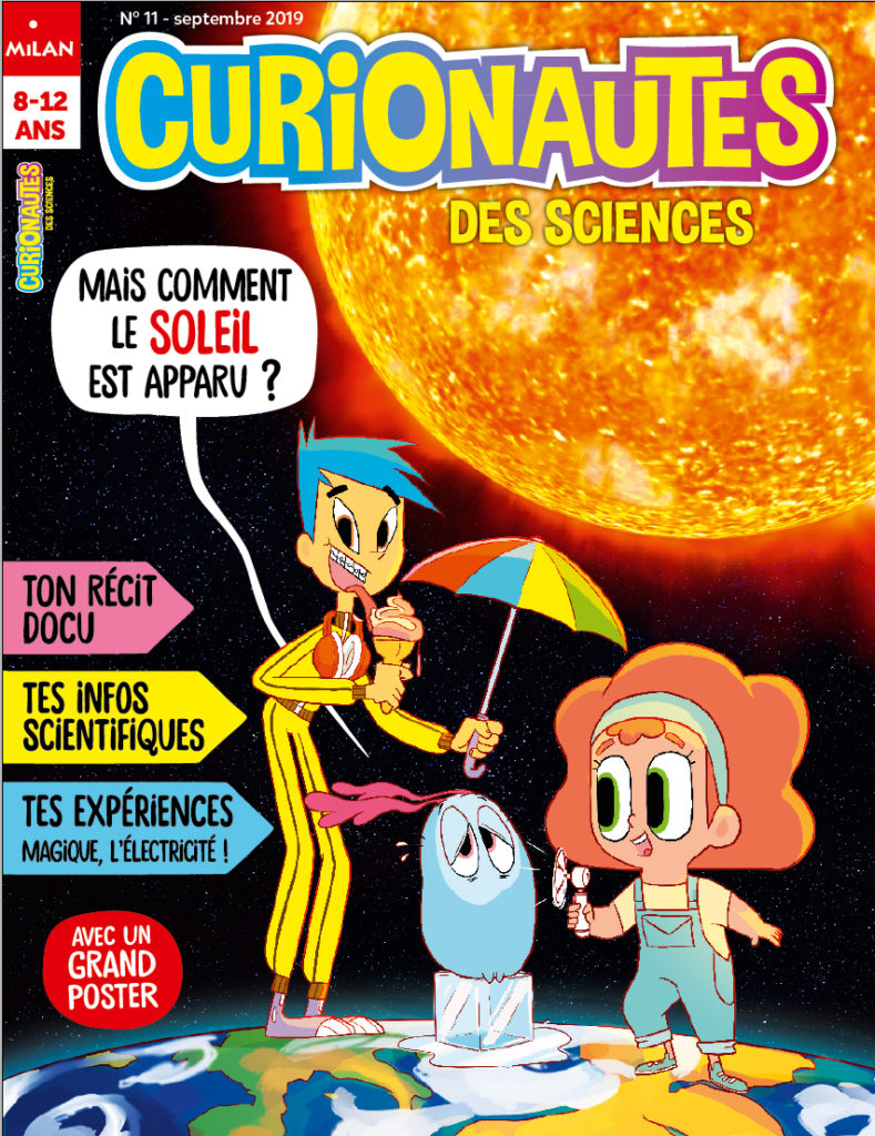 Curionautes des sciences ( pour une livraison en librairie ou à l'école )