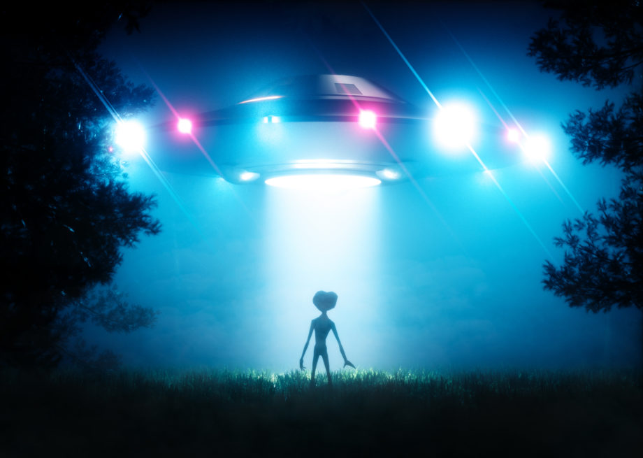 Vue d'artiste d'un extraterrestre