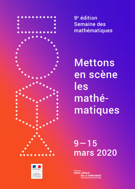 Affiche semaine des mathématiques