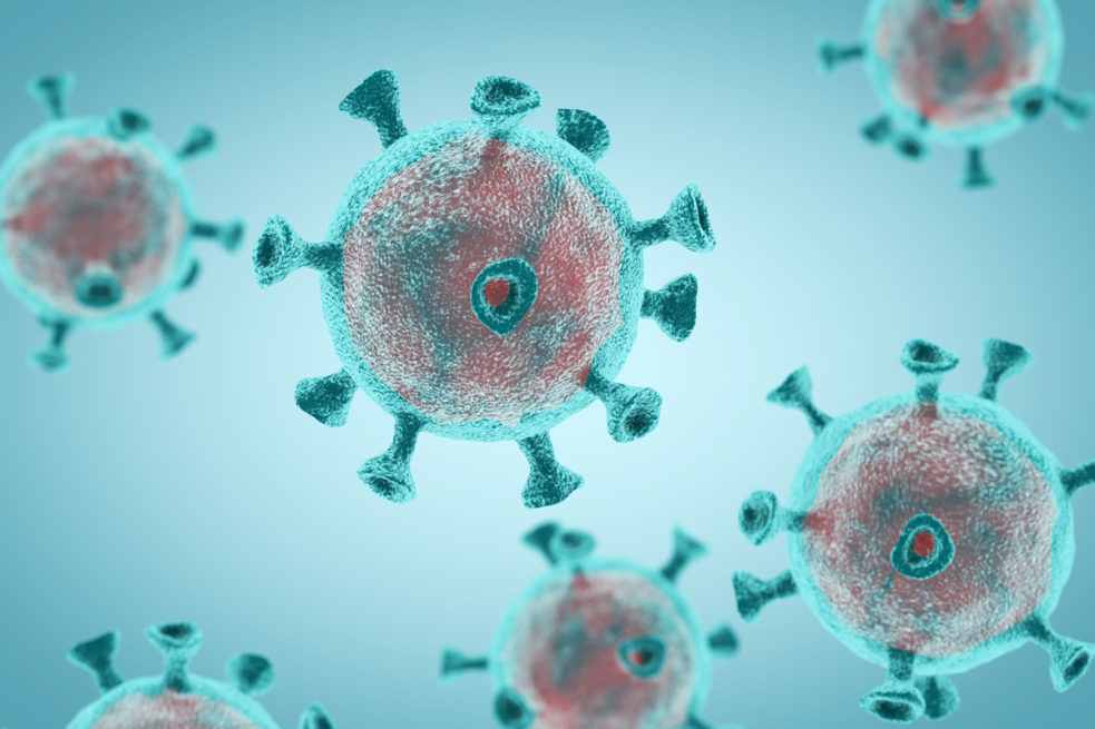 Vue d'artiste du Coronavirus ©dowell/ Getty Images