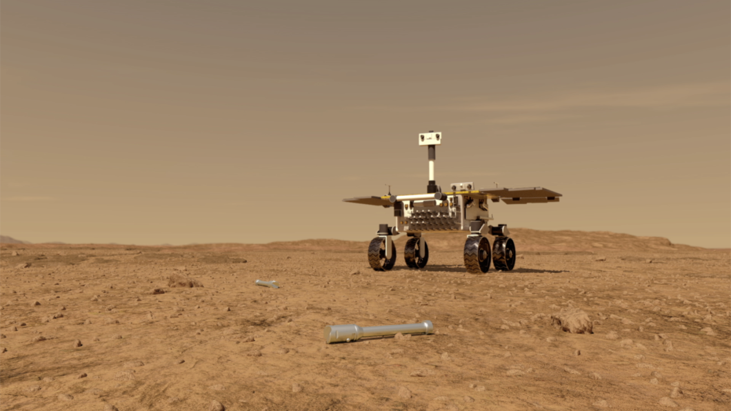 Vue d'artiste du rover Perseverance © NASA/JPL-Caltech