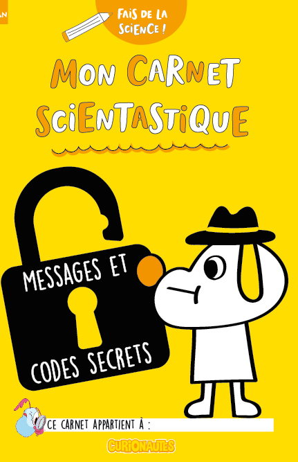 Carnet messages et codes secrets