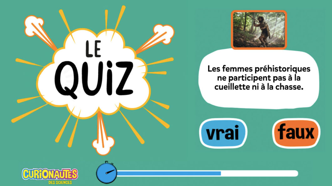 Quiz Curio : Teste tes connaissances sur la préhistoire