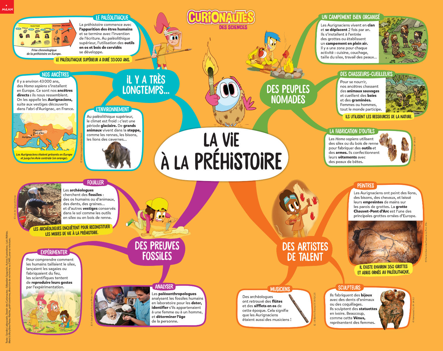 Carte mentale préhistoire