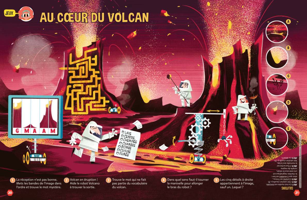 Jeux volcan