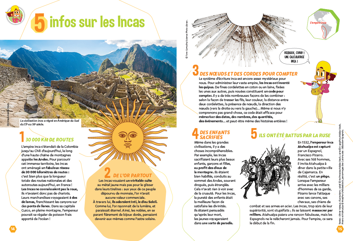 Infos sur les incas