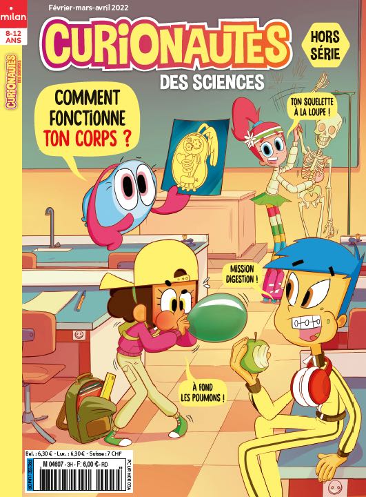 Comment fonctionne ton corps ? Le nouveau hors-série de Curionautes